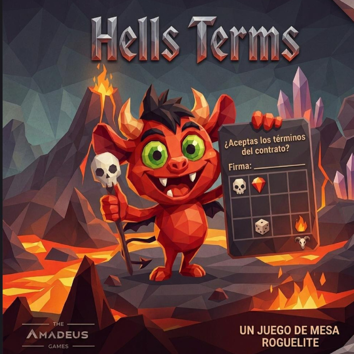 Carte Hells Terms - Libro Juego Amadeus Games