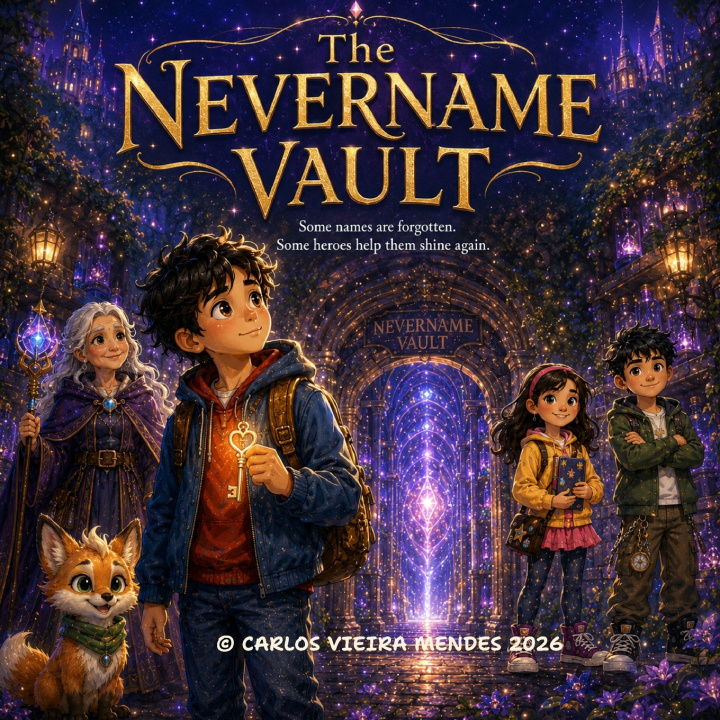 Libro The Nevername Vault Carlos Vieira Mendes