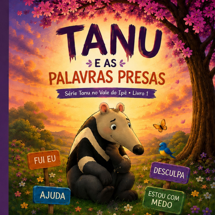 Livro Tanu e as Palavras Presas Aldo Bispo