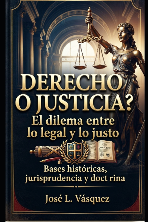 Kniha ¿DERECHO O JUSTICIA? José L. Vásquez