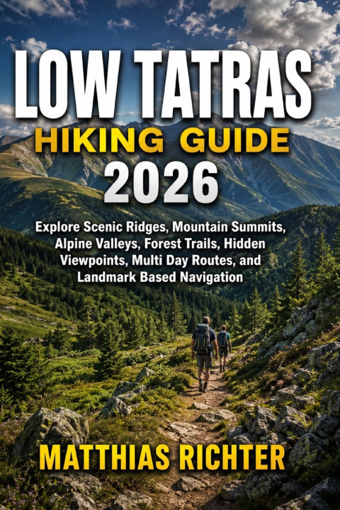 Libro LOW TATRAS HIKING GUIDE 2026 MATTHIAS RICHTER
