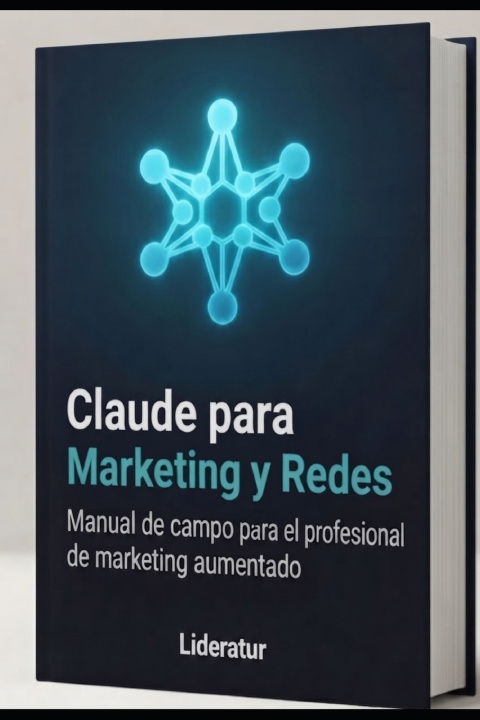 Kniha Claude para Marketing y Redes Lideratur .