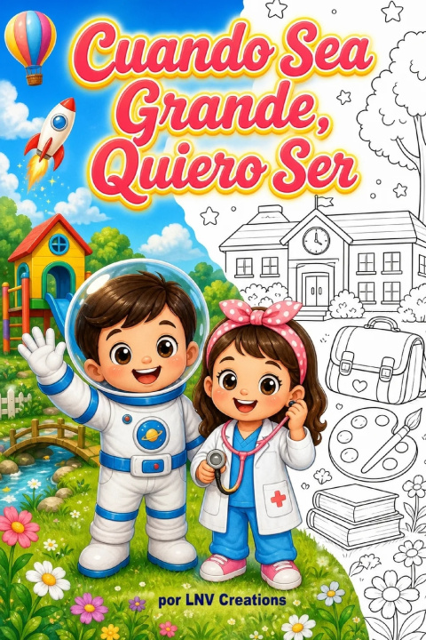 Libro Cuando Sea Grande, Quiero Ser LNV Creations