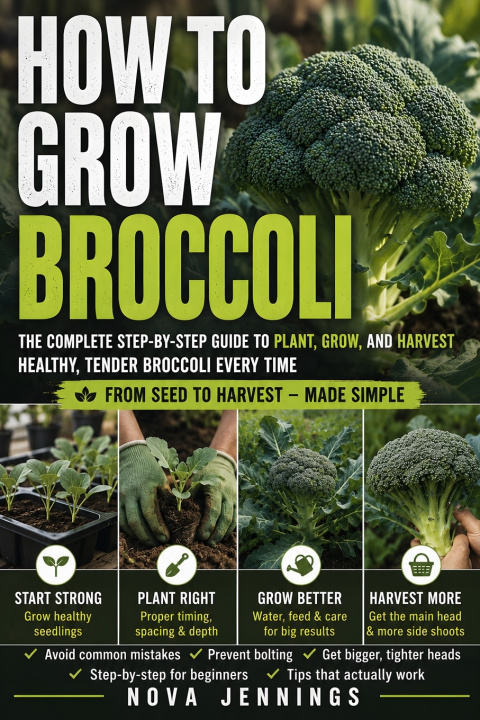 Libro How To Grow Broccoli Nova Jennings