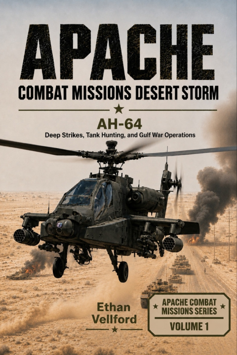 Carte APACHE COMBAT MISSIONS DESERT STORM Ethan Vellford