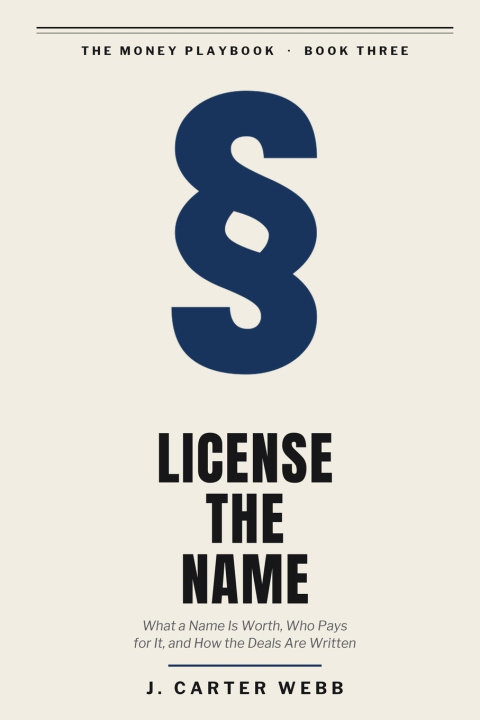 Livro License the Name J. Carter Webb