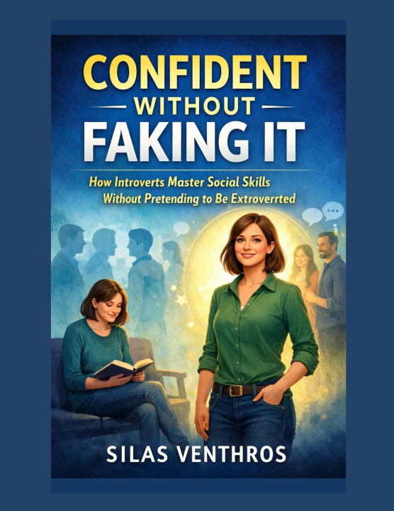 Livro Confident Without Faking It Silas Venthros