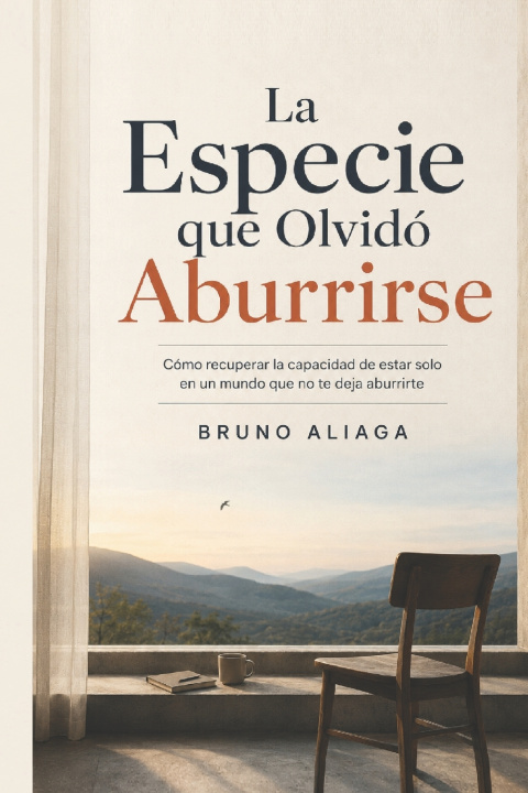 Libro LA ESPECIE QUE OLVIDÓ ABURRIRSE BRUNO ALIAGA