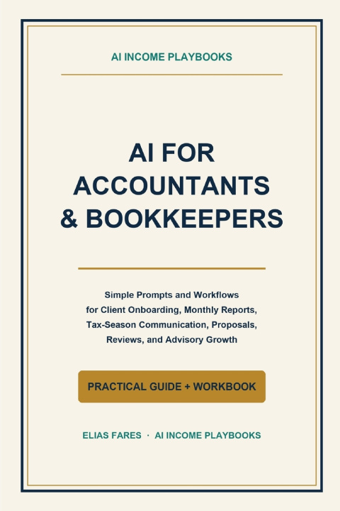 Knjiga AI for Accountants & Bookkeepers Elias Fares