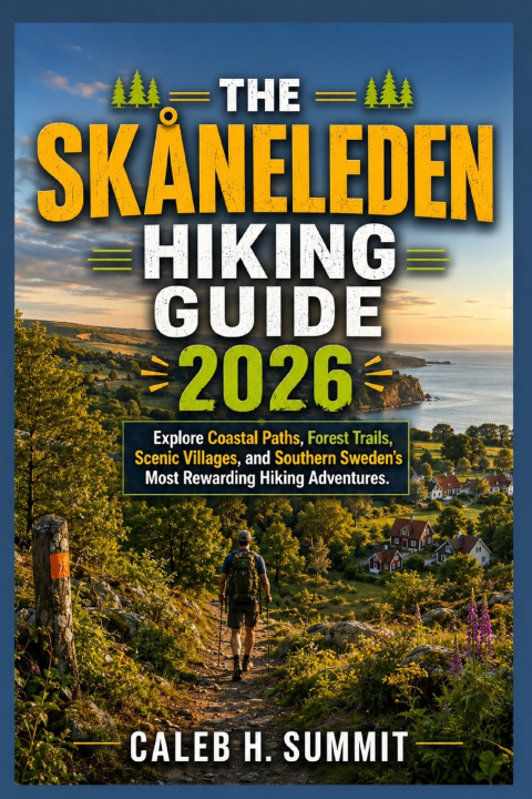 Libro THE SKÅNELEDEN HIKING GUIDE 2026 CALEB H. SUMMIT