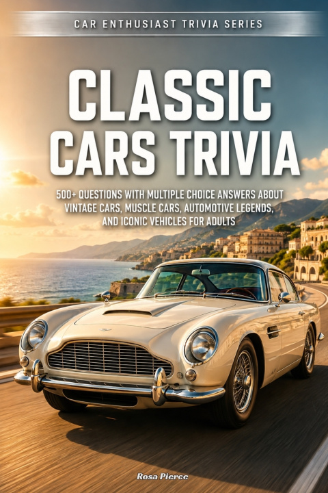 Libro Classic Cars Trivia Rosa Pierce