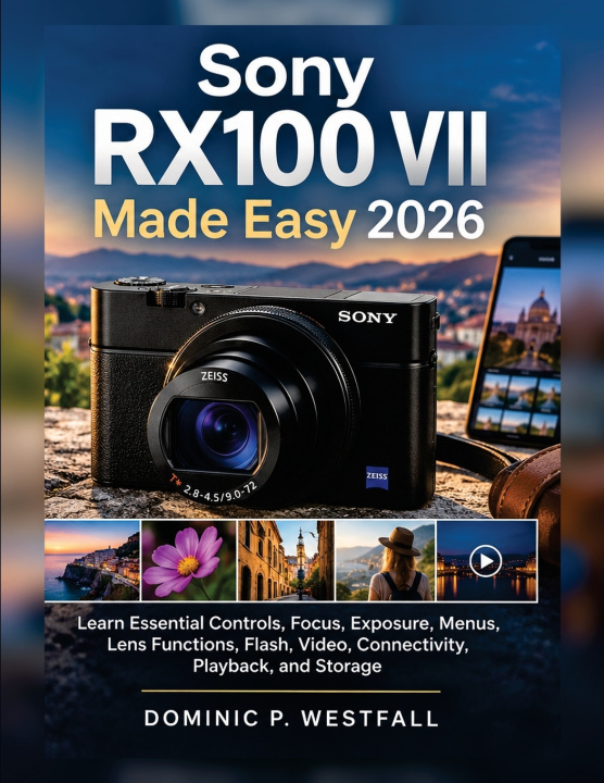 Libro Sony RX100 VII Made Easy 2026 Dominic P. Westfall
