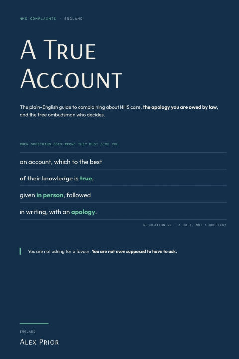 Libro A True Account Alex Prior