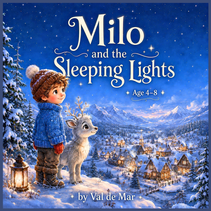 Livro Milo and the Sleeping Lights Val de Mar