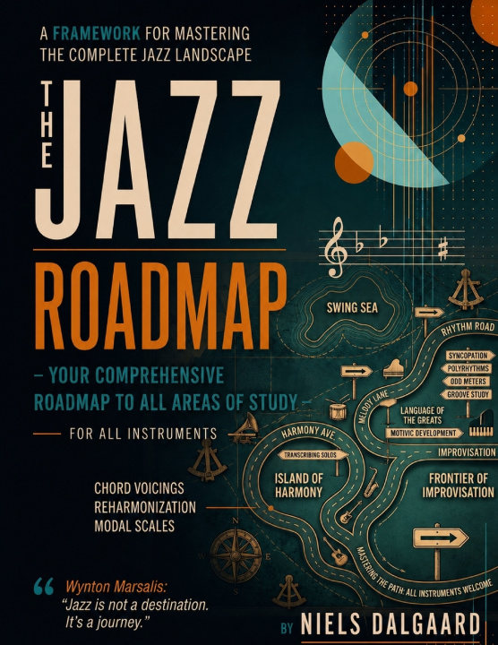 Carte The Jazz Roadmap Niels Dalgaard