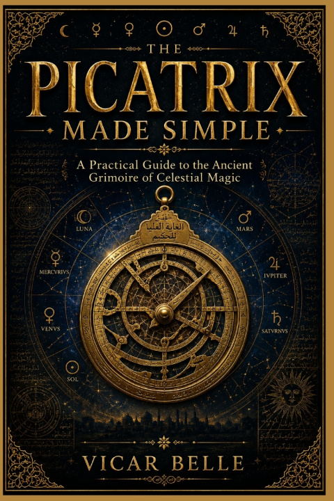 Libro Picatrix Made Simple Vicar Belle