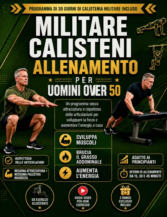 Könyv MILITARE CALISTENI ALLENAMENTO PER UOMINI OVER 50 ANDREW S. DOUGLASS