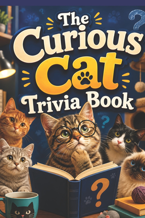 Книга The Curious Cat Trivia Book Jacqueline Paperman