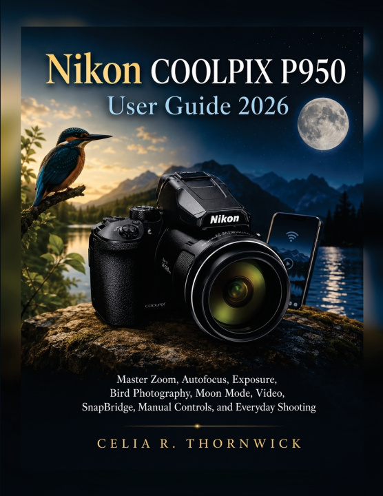 Libro Nikon COOLPIX P950 User Guide 2026 CELIA R. THORNWICK