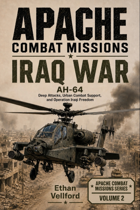 Book APACHE COMBAT MISSIONS IRAQ WAR Ethan Vellford