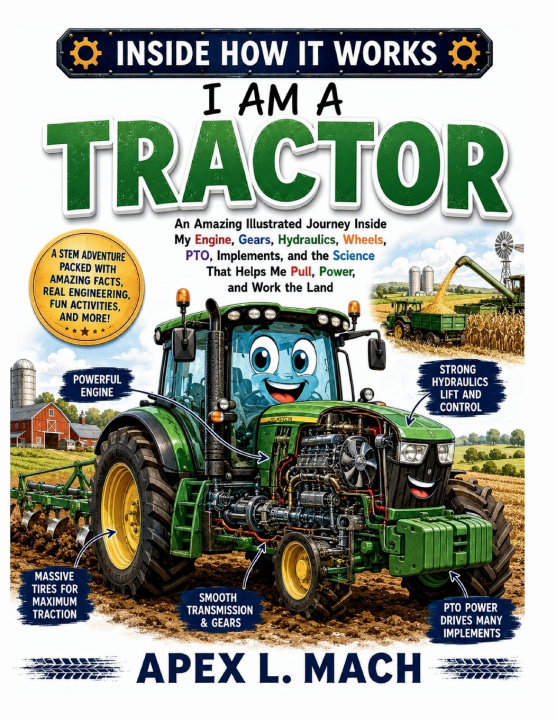 Libro I AM A TRACTOR (INSIDE HOW IT WORKS) APEX L. MACH