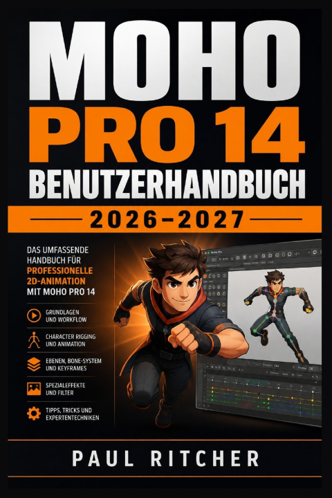Buch MOHO PRO 14 BENUTZERHANDBUCH 2026-2027 Paul Ritcher