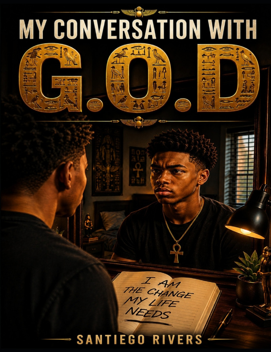 Livro MY CONVERSATION WITH G.O.D. Santiego Rivers