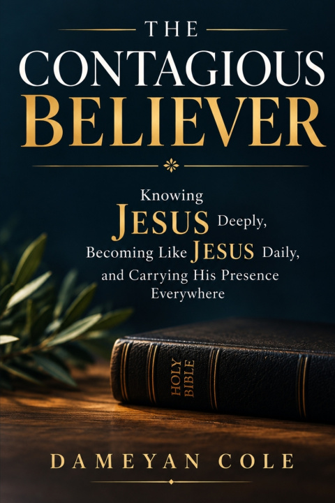 Livro THE CONTAGIOUS BELIEVER Dameyan Cole
