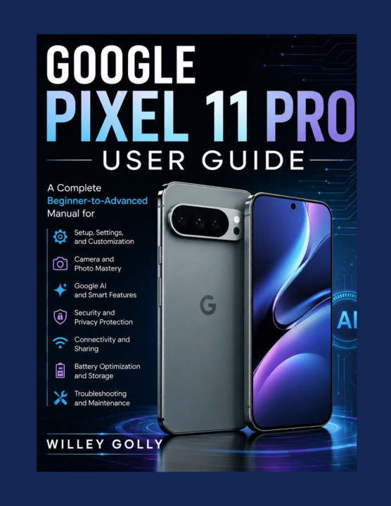 Carte Google Pixel 11 Pro User Guide WILLEY GOLLY