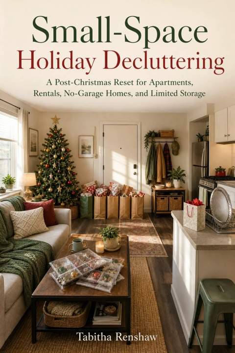 Book Small-Space Holiday Decluttering Tabitha Renshaw