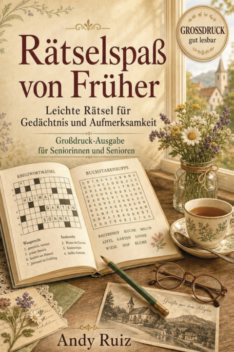 Libro Rätselspaß von Früher Andy Ruiz