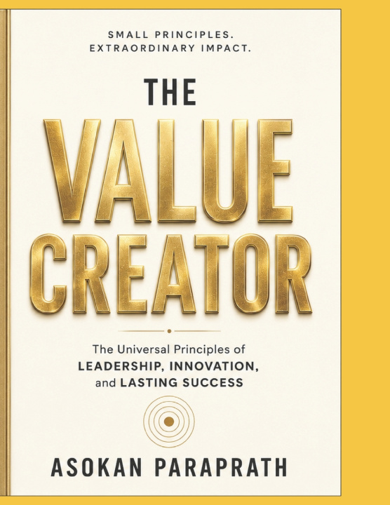 Carte THE VALUE CREATOR Asokan Paraprath