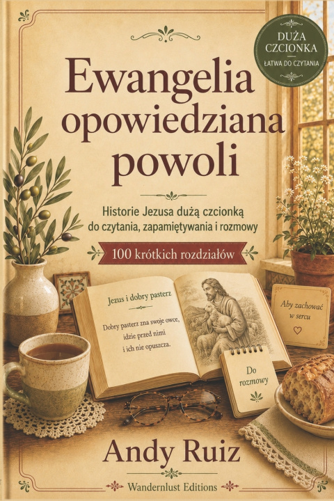 Könyv Ewangelia Opowiedziana Powoli Andy Ruiz