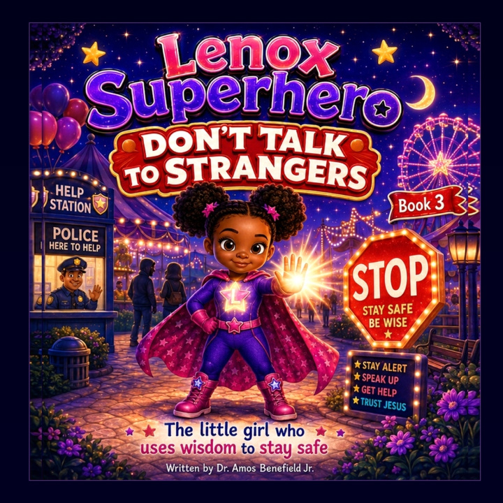 Buch Lenox Superhero Amos Benefield Jr