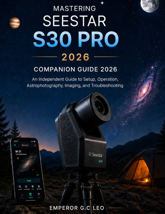 Livro Mastering Seestar S30 Pro 2026 EMPEROR G.C LEO