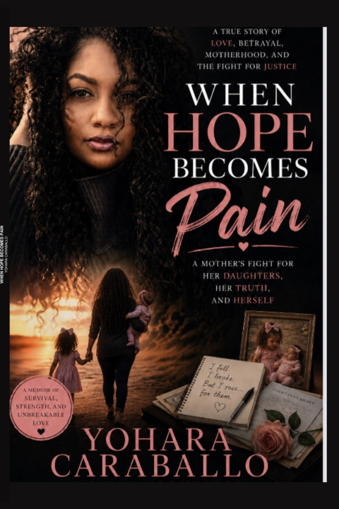 Knjiga when hope become pain Yohara Caraballo