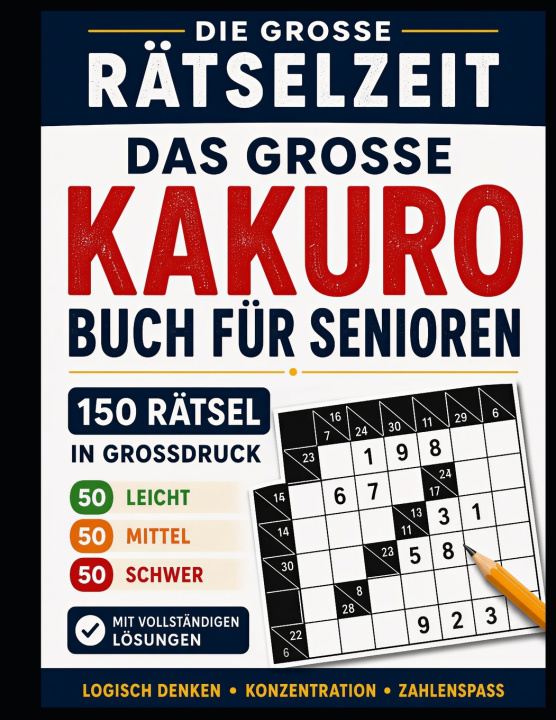 Buch Das große Kakuro-Buch für Senioren Seniorfit AUT
