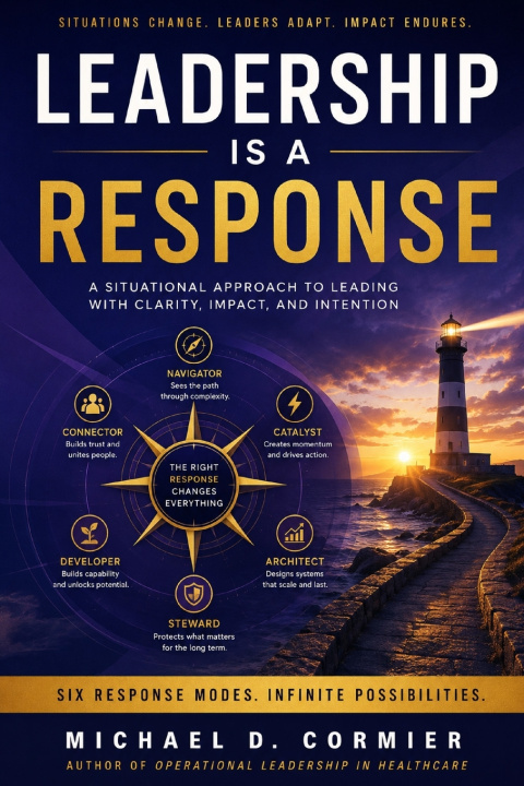 Livro Leadership is a Response Michael D Cormier