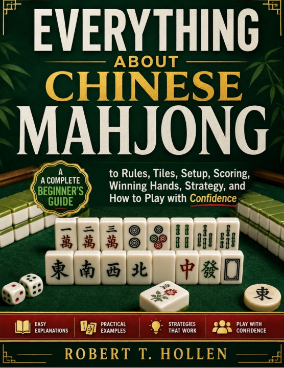 Knjiga Everything About Chinese Mahjong Robert T. Hollen