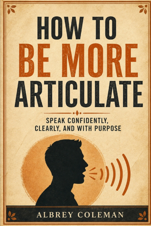 Livro How to Be More Articulate Albrey Coleman