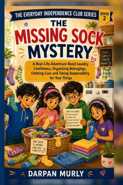 Knjiga The Missing Sock Mystery Darpan Murly