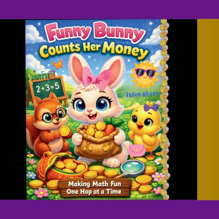 Kniha Funny Bunny Counts Her Money fallon allison