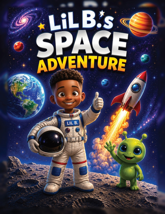 Livro Lil B.'s Space Adventure Valerie Tatum