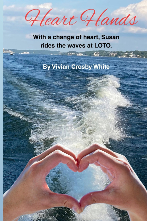 Carte Heart Hands Vivian Crosby White