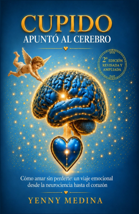 Libro CUPIDO APUNTÓ AL CEREBRO Yenny Medina