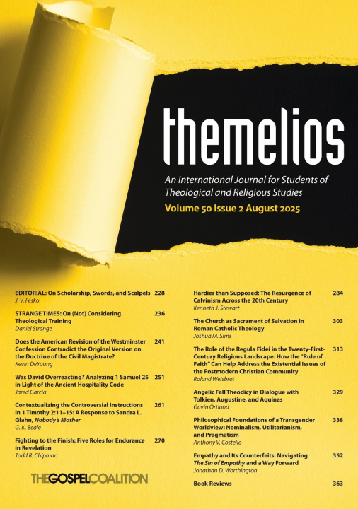 Knjiga Themelios, Volume 50, Issue 2 Brian Tabb