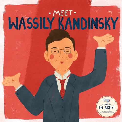 Livro MEET WASSILY KANDINSKY 