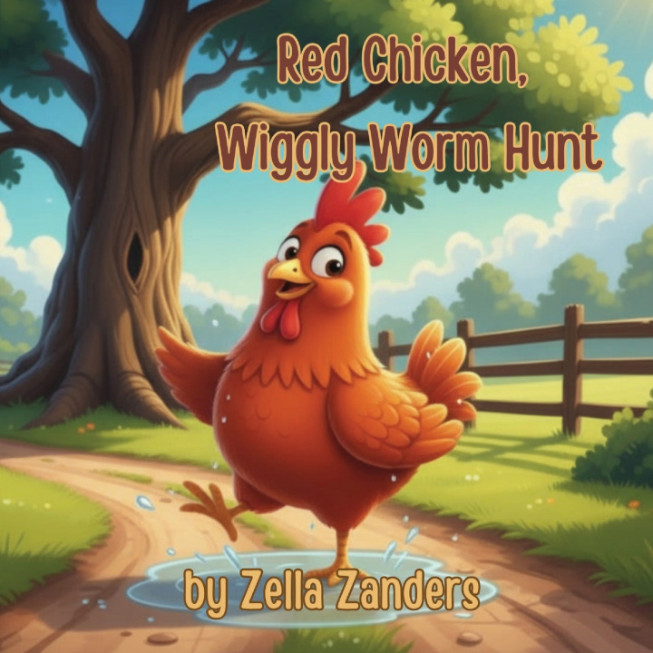 Livro Red Chicken, Wiggly Worm Hunt Zella Zanders