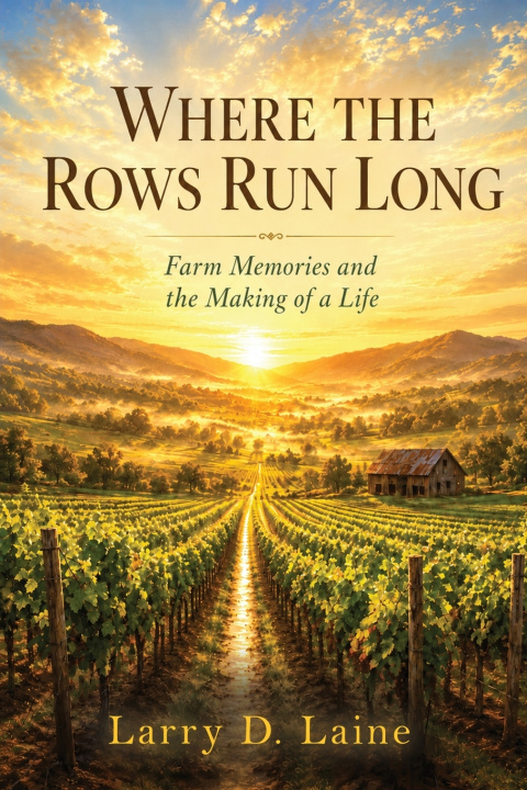 Könyv WHERE THE ROWS RUN LONG Larry D Laine