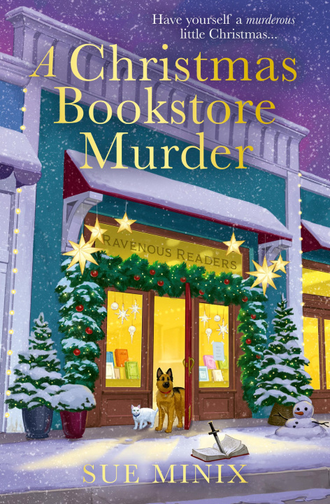 E-Book Christmas Bookstore Murder Sue Minix